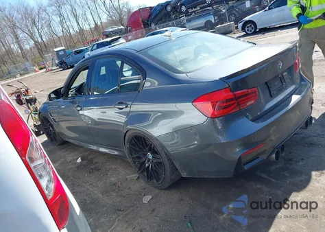 2016 BMW M3 z USA, uszkodzony, nr VIN WBS8M9C54G5G41759